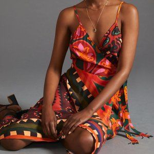 Farm Rio x Anthropologie Hanky Wrap Dress size XXS NWT